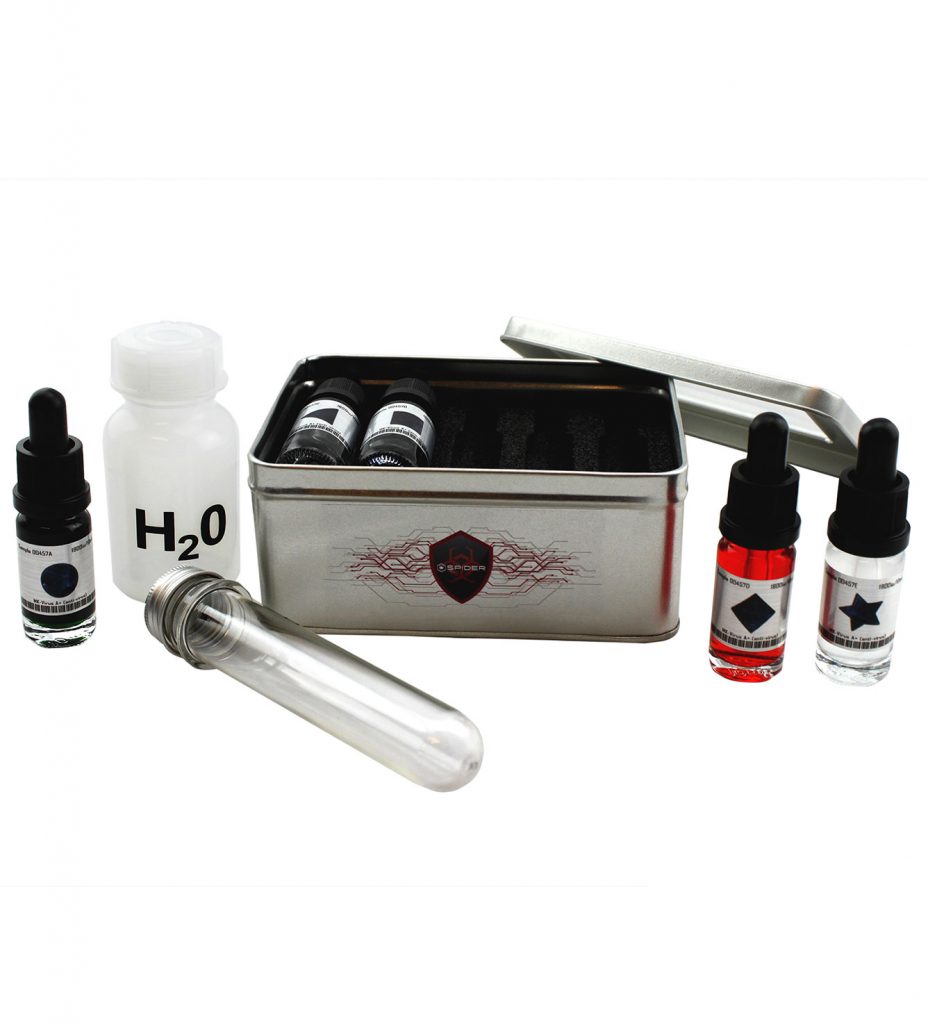 Verschiedene Farbstoffe zum mischen